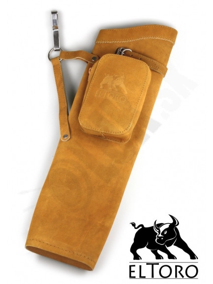 4.0. Tulec kožený bočný EL TORO s kapsou na pracku BIG Bear (4223)