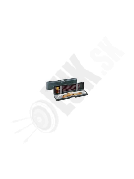2.6. Plastový  kufrík 98 cm čierny/modrý/červený EXE (4116)