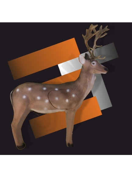 8.3. 3D daniel s pravým parožím  (veľké zviera) (fallow deer ELEVEN)