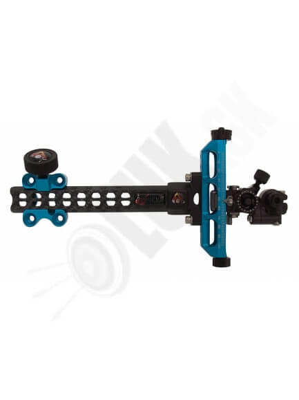 9.4. Zameriavač AXCEL achieve carbon bar /lock/ 6´´ ext. LH teal farba (4531)