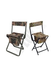 Stolička prenosná s úložným priestorom  AMERISTEP HI-BACK STOOL (8404)
