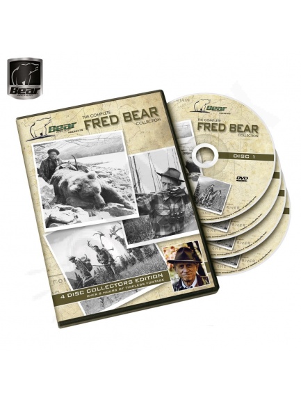5.8. 4x DVD Fred Bear Archery 8hod. 