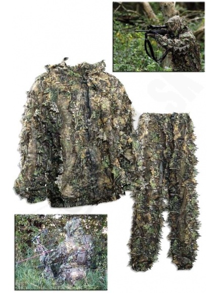 7.5. Maskovací návlek DEER HUNTER 3D SNEAKY pull-over set na lov  bunda + nohavice (9031)
