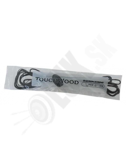 1.5. Tetiva Touchwood Dacron na reflexné luky, lovecké luky a longbow 58/60/62/64/68-16 vlákien čierna