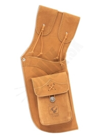 Tradičný field tulec Bucktrail suede  41 cm béžový (4262)