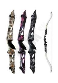 CORE Jet metal Color reflexný rekreačný kompletný luk camo/muddy pink/muddy black