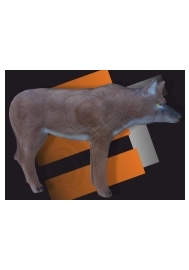 vlk 3D s  insertom ELEVEN hnedý/ čierny/ biely  (63161)