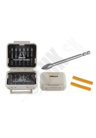 Hroty X10 Decut TUNGSTEN 0.1 gr Platinum break-off point do X10 a X10 protour  12 ks (50557)