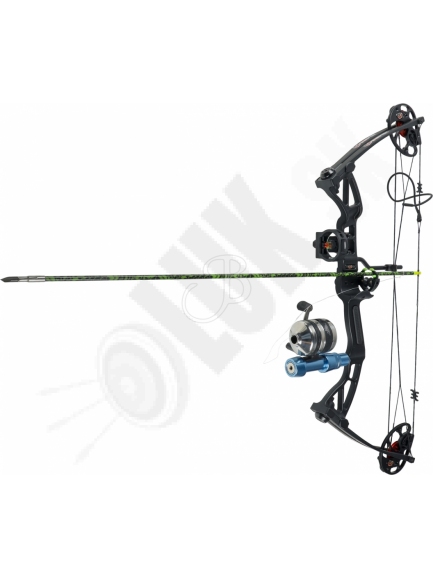 8. Kladkový luk na lov rýb v komplet sete FIREFOX BOWFISHING KIT 