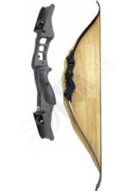 Reflexný luk s kovovým stredom Gravity Juno 15" s čiernymi ramenami 58" /20/25/30/35 lbs aj pre ženy a deti v slabých silách