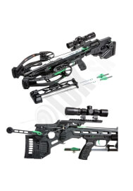 Kladková superrýchla kuša Centerpoint Sinister 430 fps so zabudovaným kľukovým naťahovačom - Novinka v cenovej bombe !