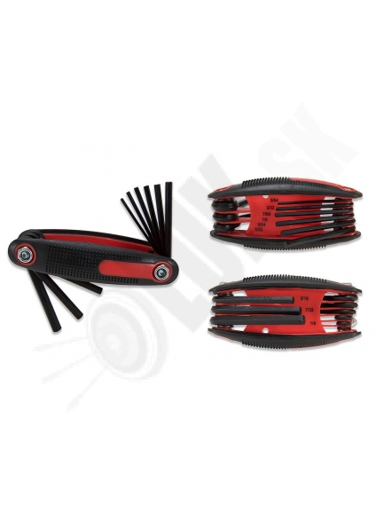 1.5.2. Imbusové kľúče Maximal a torx set  5/64" > 1/4 (americký imbus UNF miera) (70610)