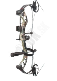 Kladkový luk na lov 2019 PSE uprising 15-70 lbs, 310 fps camo kompletný set na začiatky loveckej lukostreľby pre deti aj dospelých univerzálne nastaviteľný