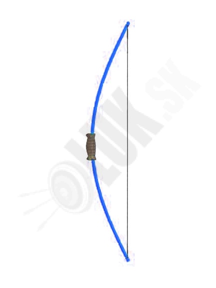1.0 Detský luk SUPER MINI modrý 90 cm (1019)